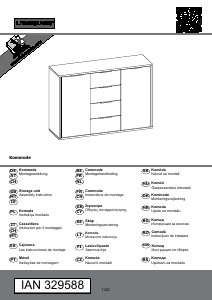 Mode d’emploi Livarno IAN 329588 Commode