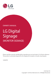 Manual LG 10SM3TB-B LED Monitor