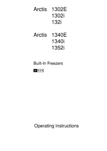 Handleiding AEG ARCTIS1302-4i Vriezer