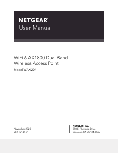 Handleiding Netgear WAX204 Access point