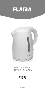 Manual de uso Flama 715FL Hervidor