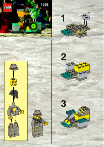 Manuál Lego set 1276 Rock Raiders Helikoptéra