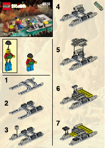 Manual Lego set 4920 Rock Raiders The rapid rider