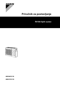 Priručnik Daikin 4MXS68F2V1B Klimatizacijski uređaj
