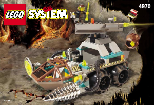 Mode d’emploi Lego set 4970 Rock Raiders The Chrome Crusher