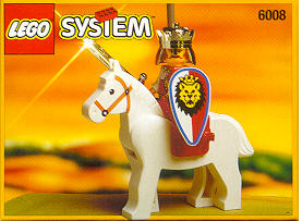 Manuale Lego set 6008 Royal Knights Il re