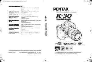 Használati útmutató Pentax K-30 Digitális fényképezőgép