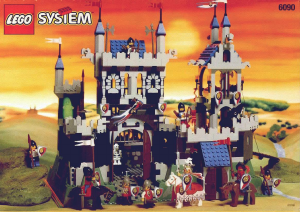 Instrukcja Lego set 6090 Royal Knights Zamek