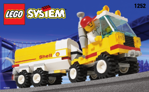 Manuale Lego set 1252 Shell Camion cisterna
