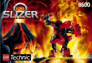 Mode d’emploi Lego set 8500 Slizer Fire Slizer
