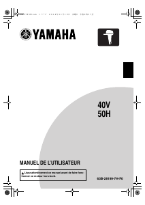 Mode d’emploi Yamaha 40V (2015) Moteur hors-bord