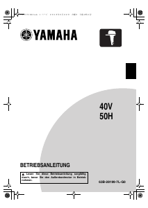 Bedienungsanleitung Yamaha 40V (2018) Aussenborder