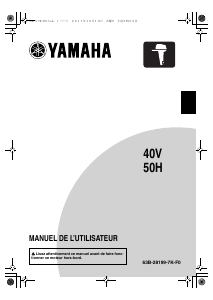 Mode d’emploi Yamaha 40V (2018) Moteur hors-bord