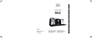 Handleiding Melitta CAFFEO SOLO Koffiezetapparaat