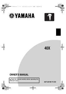 Handleiding Yamaha 40X (2015) Buitenboordmotor