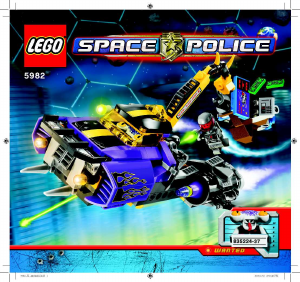 Bedienungsanleitung Lego set 5982 Space Police Bankraub