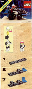 Bruksanvisning Lego set 6831 Space Police Avkodare
