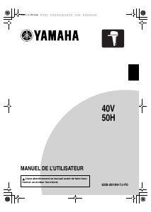 Mode d’emploi Yamaha 50H (2017) Moteur hors-bord