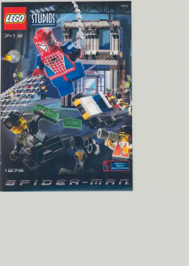 Bruksanvisning Lego set 1376 Spider-Man Action Studio