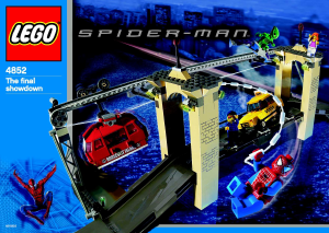 Bruksanvisning Lego set 4852 Spider-Man The Final Showdown