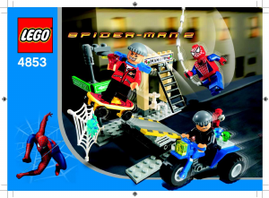 Bruksanvisning Lego set 4853 Spider-Man Spider-Man's Street Chase