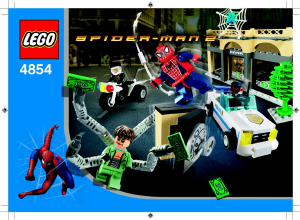 Manual Lego set 4854 Spider-Man Doc Ocks bank robbery