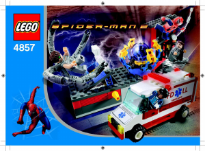 Manuale Lego set 4857 Spider-Man Laboratorio di fusione di Doc Ock