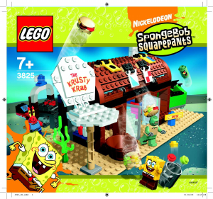 Mode d’emploi Lego set 3825 SpongeBob SquarePants Krusty Krab