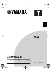 Handleiding Yamaha 90A (2017) Buitenboordmotor