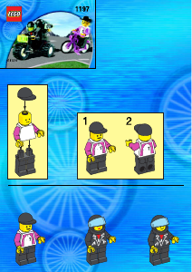 Mode d’emploi Lego set 1197 Sports DT Motor Bike