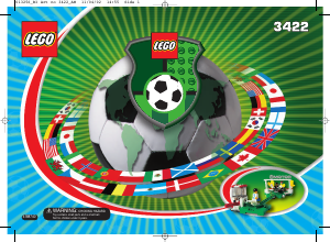 Manuale Lego set 3422 Sports Allenamento di calcio