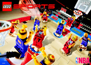 Bruksanvisning Lego set 3432 Sports NBA Challenge