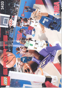 Bedienungsanleitung Lego set 3433 Sports The Ultimate NBA Arena
