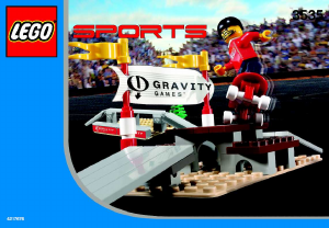 Manuale Lego set 3535 Sports Rampa da skateboard