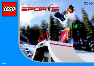 Manuale Lego set 3536 Sports Rampa di snowboard