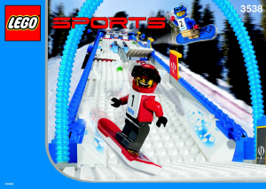 Manuale Lego set 3538 Sports Pista di snowboard