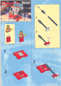 Manual Lego set 3550 Sports Jump and shoot