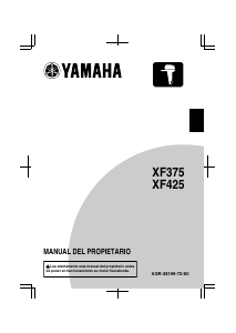 Manual de uso Yamaha XF425 (2019) Motor fuera de borda