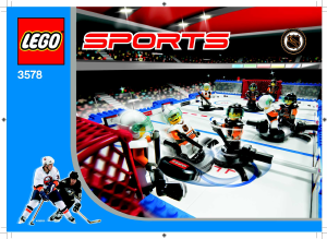 Handleiding Lego set 3578 Sports NHL kampioenschap