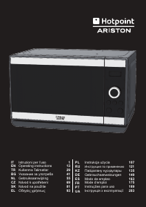 Bedienungsanleitung Hotpoint-Ariston MWHA 2022 X Mikrowelle