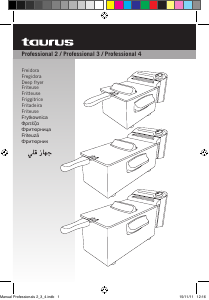 Handleiding Taurus Professional 3 Friteuse