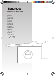 Manuale Taurus Professional Spin Friggitrice