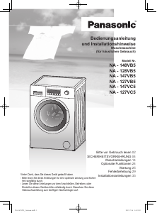 Bedienungsanleitung Panasonic NA-127VC5 Waschmaschine