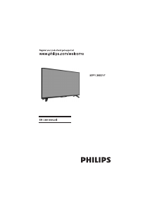 Handleiding Philips 50PFL3950 LED televisie