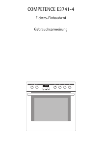 Bedienungsanleitung AEG E3741-4-AL Herd