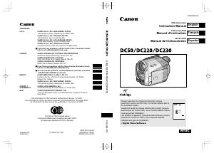 Handleiding Canon DC50 Camcorder