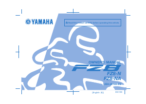 Handleiding Yamaha FZ8-N (2015) Motor