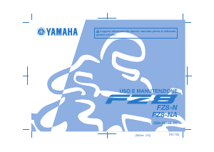Manuale Yamaha FZ8-N (2015) Motocicletta
