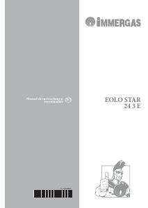 Manual Immergas Eolo Star 24 3 E Boiler pe gaz