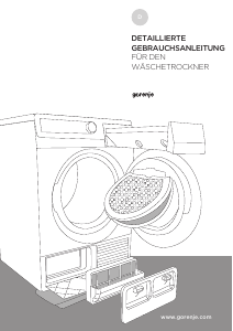 Bedienungsanleitung Gorenje D8560A++ Trockner
